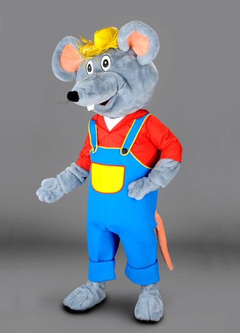 Mouse in dungarees